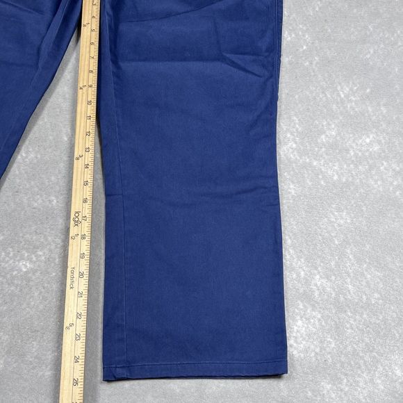 Peter Millar Pants Mens Size 40 Blue Golf Casual Work Inseam 25” Pockets 3505 - Picture 10 of 13